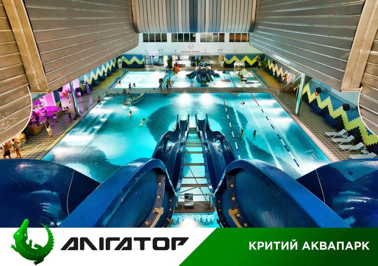 Hotel Aquapark Alligator Ternopil Ngoại thất bức ảnh